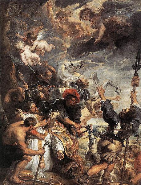The Martyrdom of St Livinus, Peter Paul Rubens